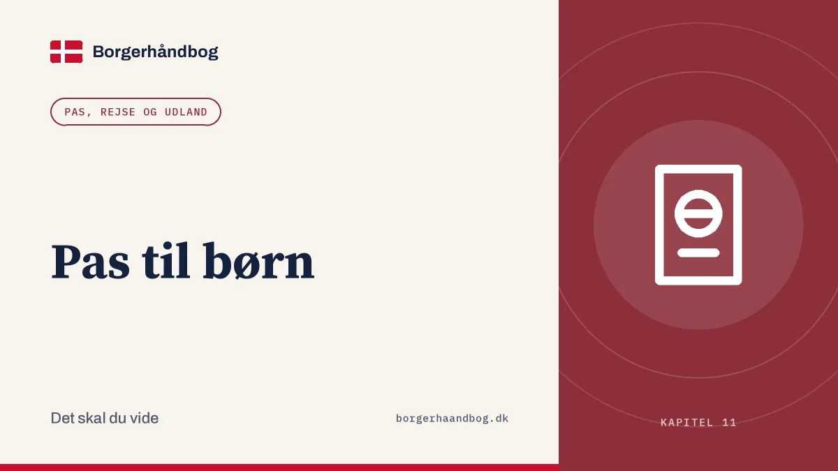 Pas til børn