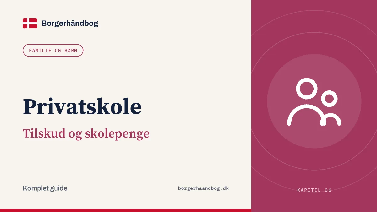 Privatskole: Tilskud og skolepenge