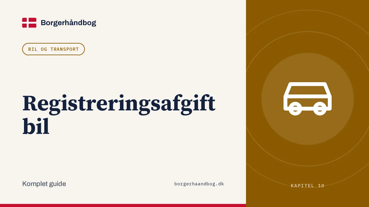Registreringsafgift bil