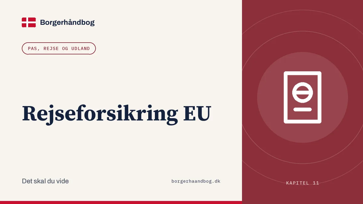 Rejseforsikring EU