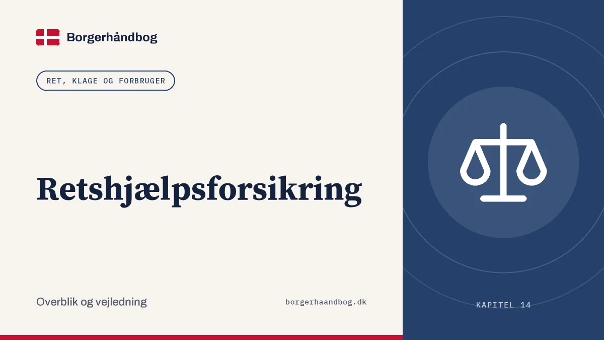 Retshjælpsforsikring