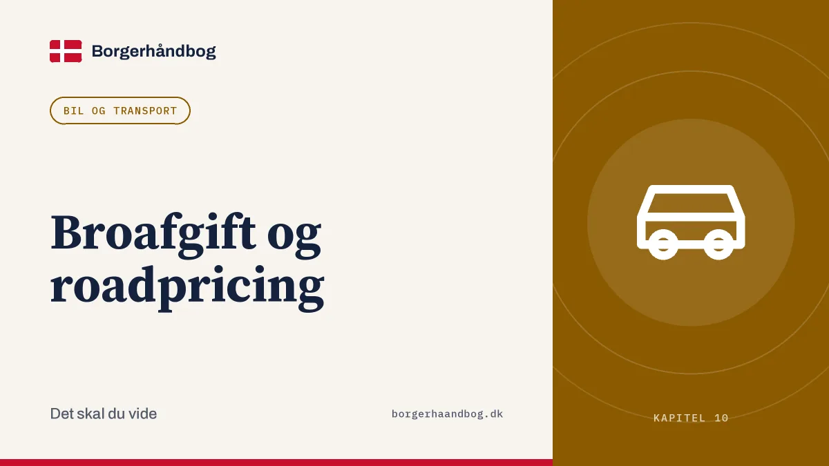 Broafgift og roadpricing