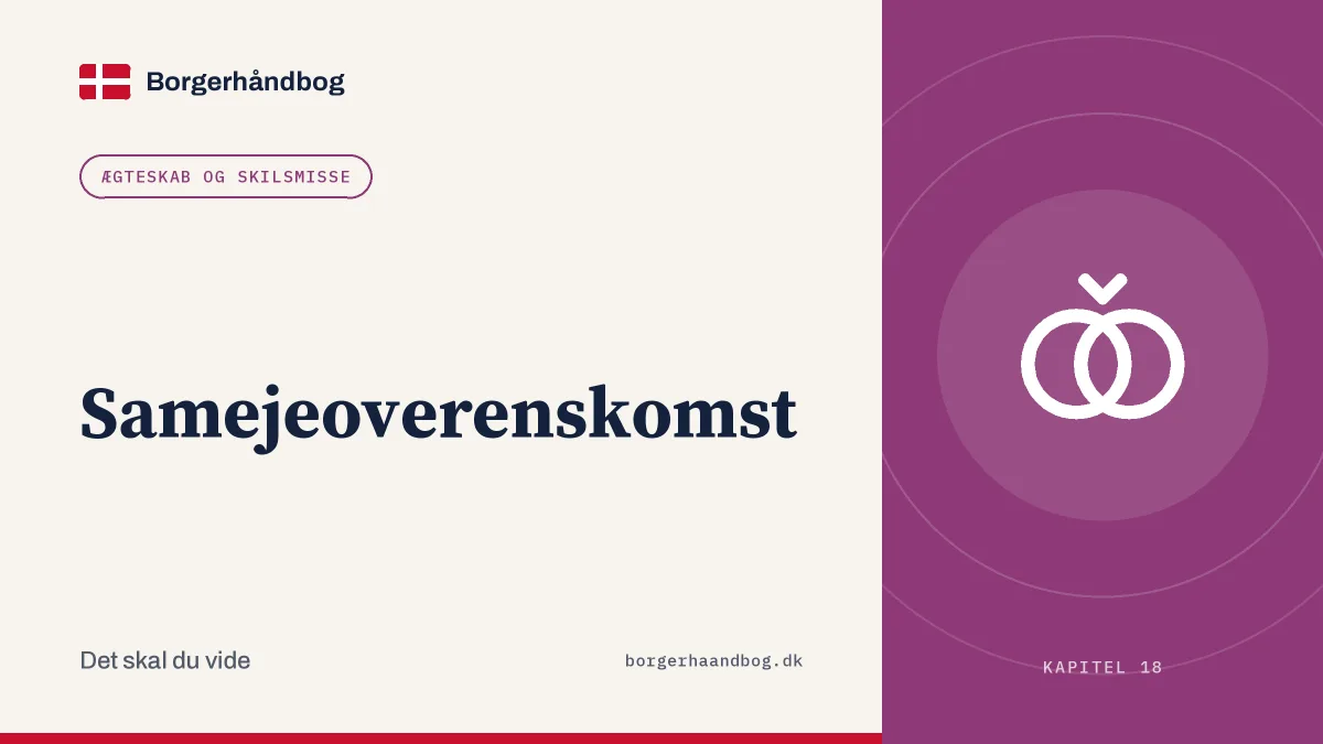 Samejeoverenskomst