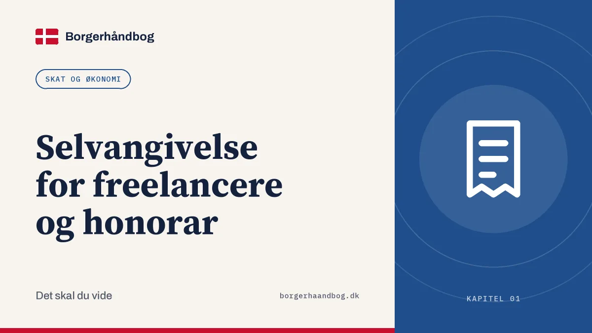Selvangivelse for freelancere og honorar