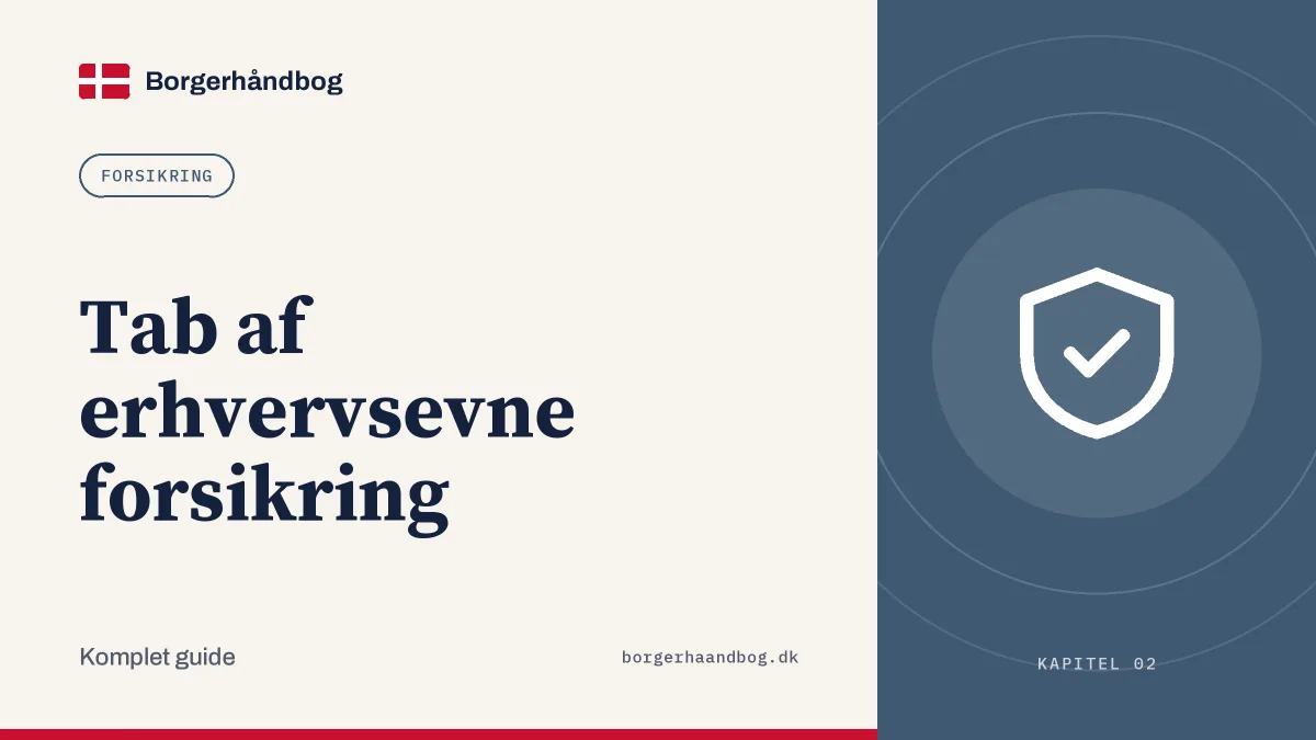 Tab af erhvervsevne forsikring