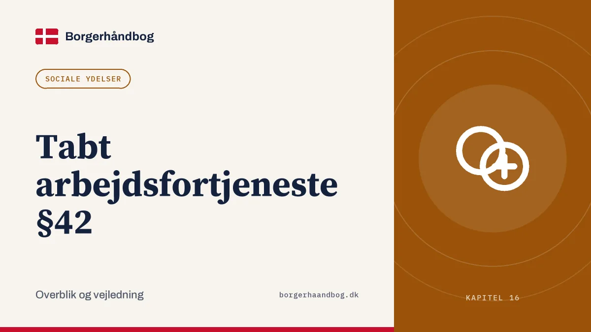 Tabt arbejdsfortjeneste §42