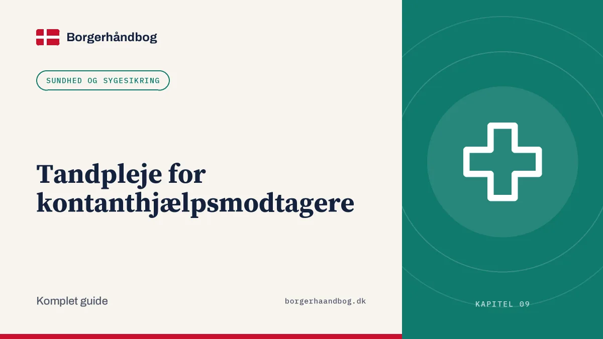 Tandpleje for kontanthjælpsmodtagere