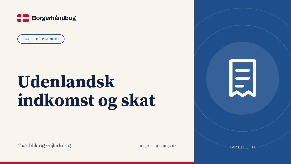 Udenlandsk indkomst og skat