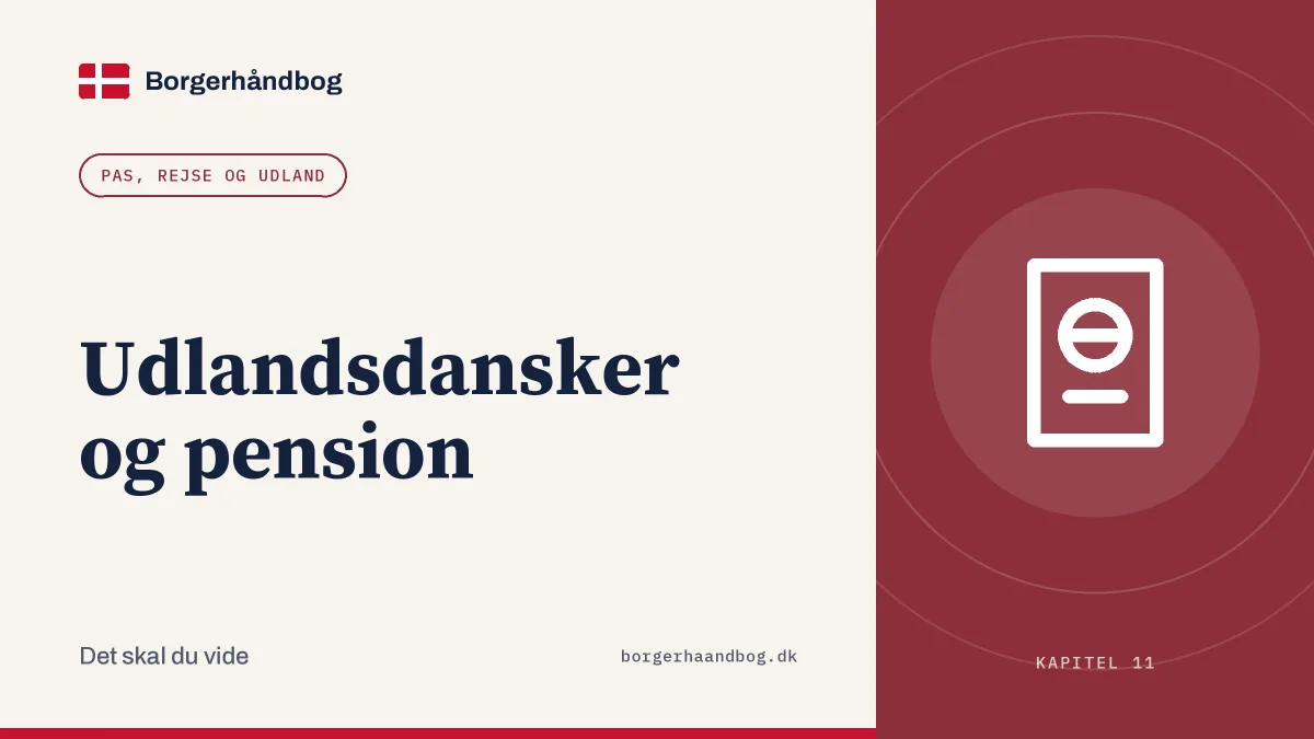 Udlandsdansker og pension