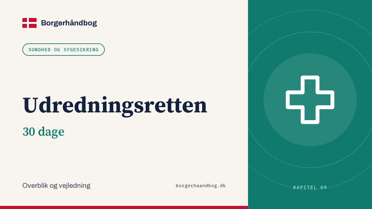 Udredningsretten: 30 dage