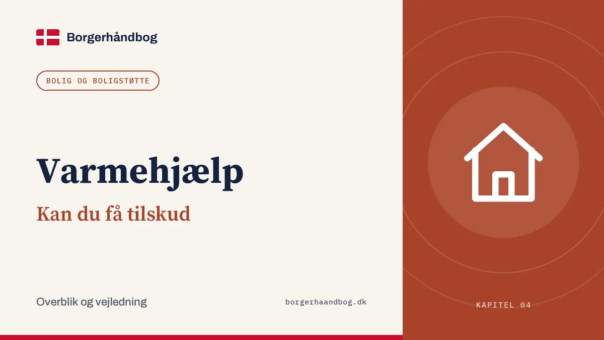 Varmehjælp: Kan du få tilskud