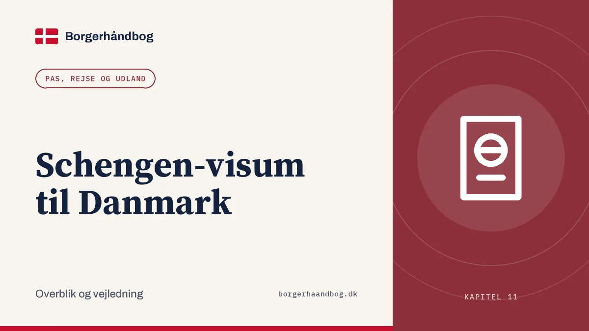Schengen-visum til Danmark